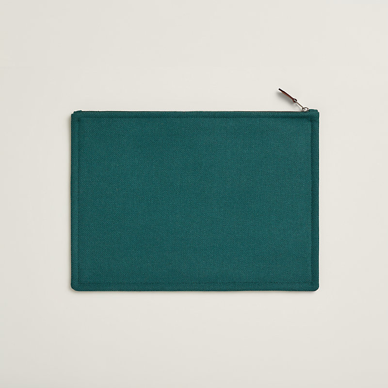 Flat H Natte case, large model | Hermès UK